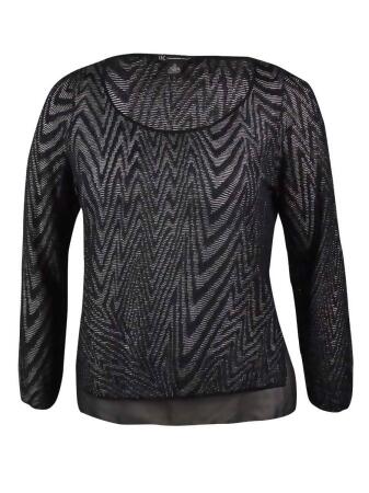 Inc International Concepts Women's Illusion Textured Sweater - XL