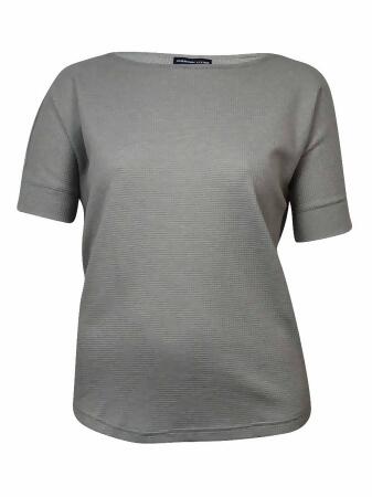 American Living Women's Dolman Cotton Blend Waffle Top - S