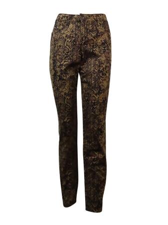 Style Co. Women's Snakeskin Printed Skinny Jeans - 10