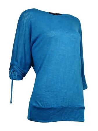 Style Co Women's Cold Shoulder Banded Hem Blouse - XXL