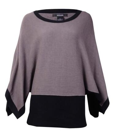 Alfani Women's Kimono Sleeve Colorblock Sweater - XL
