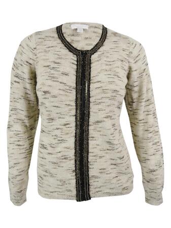 Charter Club Women's Wool Blend Sweater Jacket - 0X