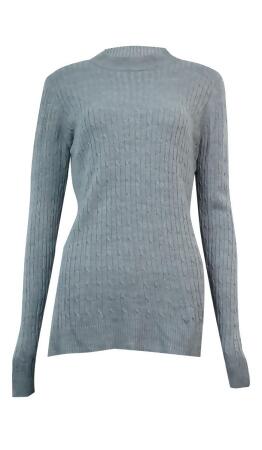 Karen Scott Women's Thin Mock Turtleneck Sweater - XL