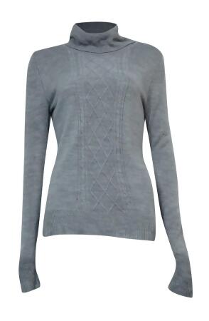 Karen Scott Women's Long Sleeve Cable Detail Sweater - XL