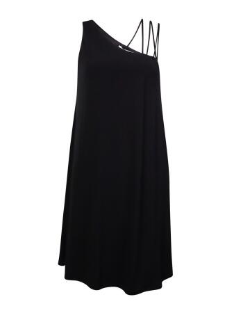 Bcbgeneration Women's Asymmetrical Strap Jersey Shift Dress - XXS