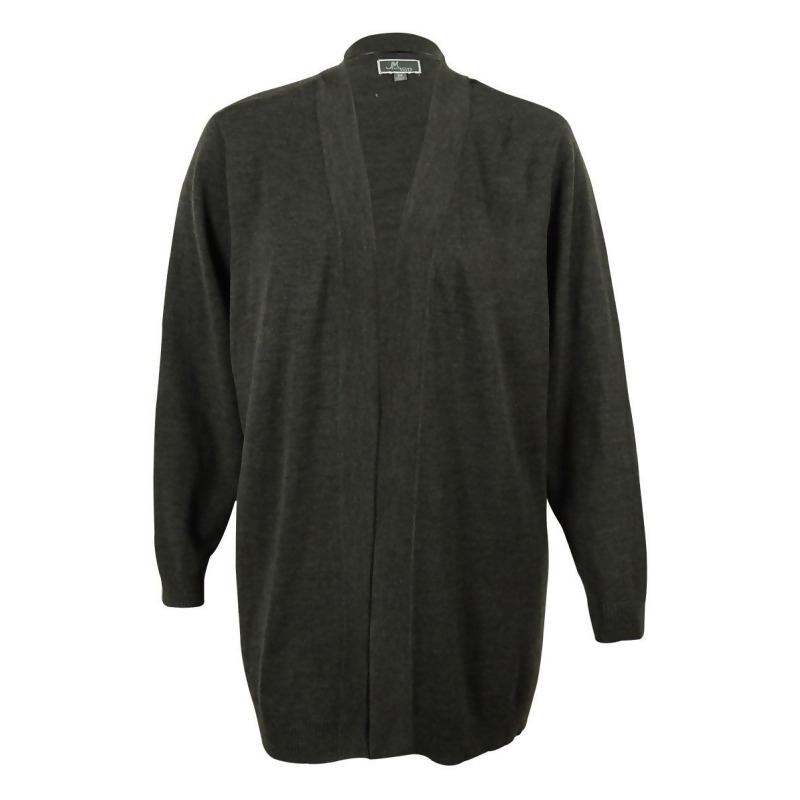 jm collection open front cardigan