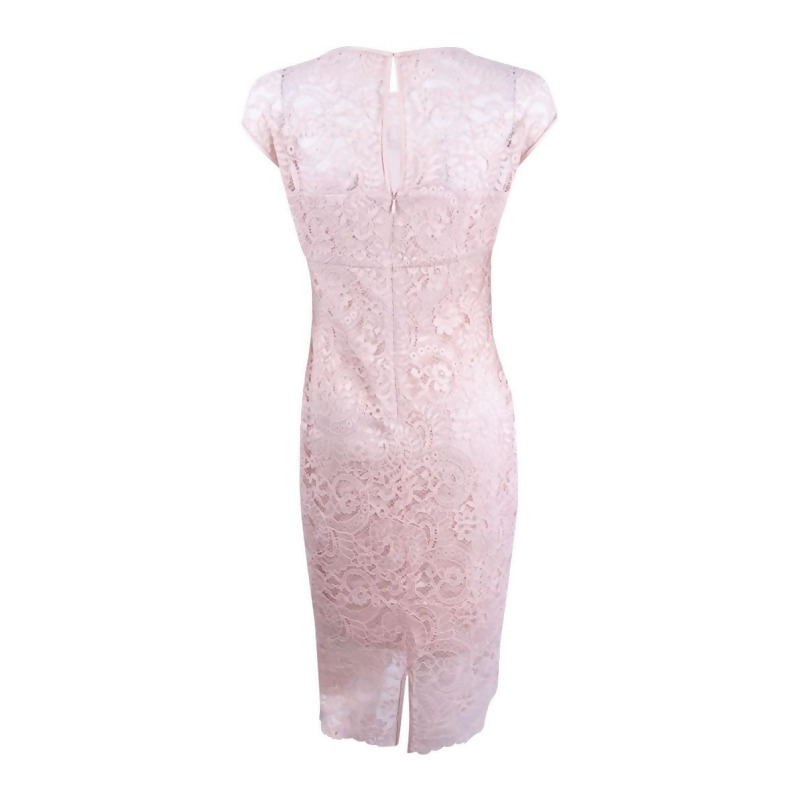 ralph lauren lace sheath dress