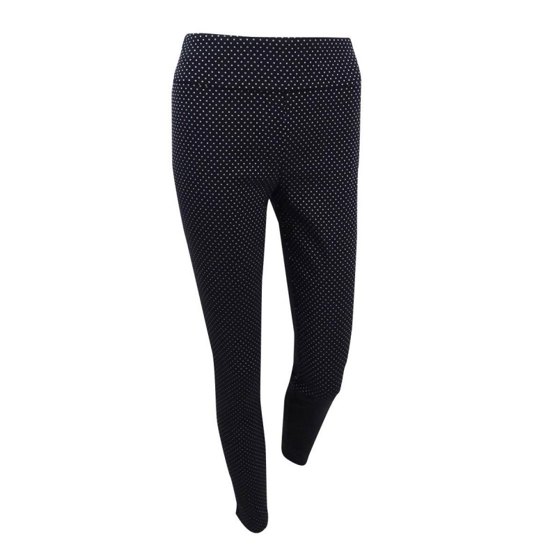 polka dot skinny pants