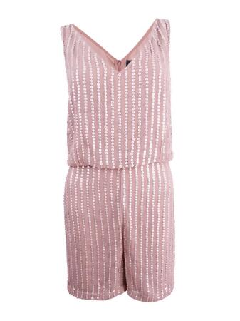 Adrianna Papell Women's Sequined Romper alternate image