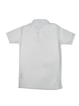 Nautica Big Boys School Uniform Performance Polo (L, White) alternate image