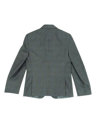 Lauren Ralph Lauren Big Boys Windowpane Jacket (12R, GreY) alternate image