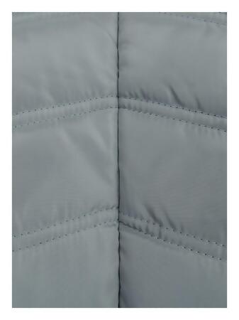 Calvin Klein Toddler Girls Aerial Hooded Jacket (3T, Dark Grey) alternate image