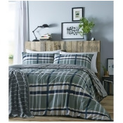 Home Collection Pepe Check Bedding Set, Green Home Collection Pepe Check Bedding Set, Green