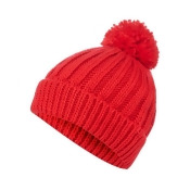Red Herring Red Knitted Pom Pom Hat, Women's, Pink Red Herring Red Knitted Pom Pom Hat, Women's, Pink