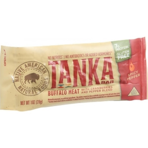 Tanka Bar Buffalo With Cranberry Spicy Pepper Blend 1 Oz Case Of 12 - All
