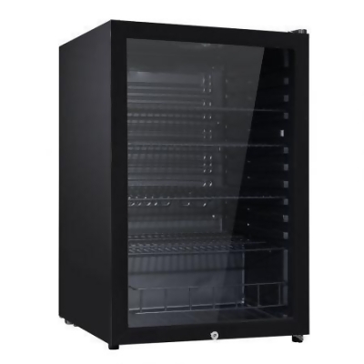 Devanti 115l Bar Fridge Glass Door Mini Freezer Fridges Countertop