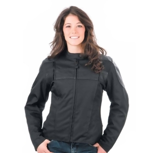 Women's Fulmer Textrak Jacket Motorcycle Riding Coat Nylon/Leather Ce Armor - XL
