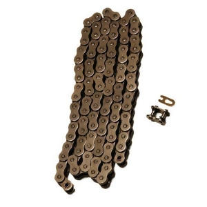 Natural 525x114 O-Ring Drive Chain Motorcycle 525 Pitch 114 Links 8200# Tensile - All