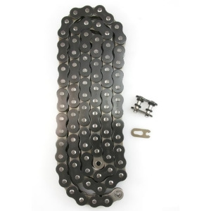 Black 530x114 X-Ring Drive Chain Motorcycle 530 Pitch 114 Links 8200# Tensile - All