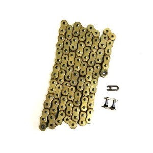 Gold 520x118 O-Ring Drive Chain Atv Motorcycle Mx 520 Pitch 118 Links - All