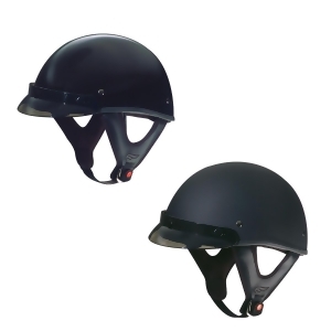 Adult Fulmer Motorcycle Helmet Half Helmet Shorty Beanie Dot Approved Af91 - XS