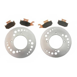 Front Brake Rotors and Pads Can Am Renegade 800 R Efi 2009 2010 2011 - All