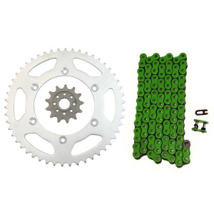 Green 520x114 Drive Chain 13/50 Gearing Yamaha Wr250f 13T 50T Sprockets - All