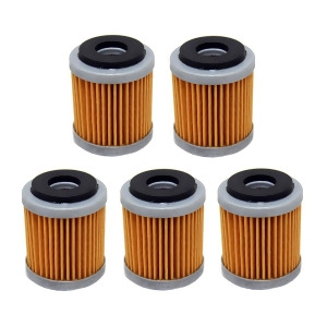 Factory Spec brand 5 Pack Oil Filters Yamaha Yfz450 2004 2005 2006 - All