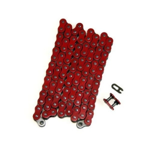 Red 530x98 O-Ring Drive Chain Motorcycle 530 Pitch 98 Links 8200# Tensile - All