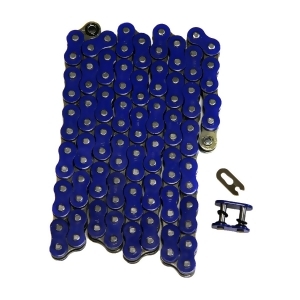Blue 520x94 O-Ring Drive Chain Atv Motorcycle Mx 520 Pitch 94 Links - All