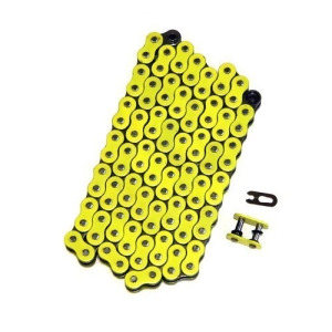 Yellow 530x88 O-Ring Drive Chain Motorcycle 530 Pitch 88 Links 8200# Tensile - All