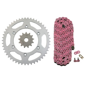 Pink 520x112 Drive Chain 13/48 Gearing Yamaha Yz125 13T 48T Sprockets - All