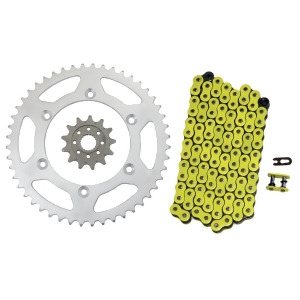 Yellow 520x114 Drive Chain 13/48 Gearing Yamaha Yz125 13T 48T Sprockets - All