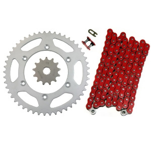 Red 520x112 Drive Chain 13/48 Gearing Yamaha Yz125 13T 48T Sprockets - All