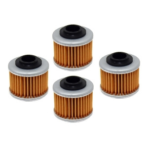 4 Pack Oil Filters Can Am Bombardier Rally 200 175 2003 2004 2005 2006 2007 - All