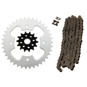Natural 520x98 O-Ring Drive Chain 14/38 Sprockets 2008-2010 Polaris Outlaw 525 S - All