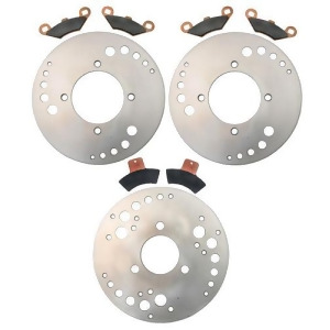 00 Front Rear Brake Rotors and Pads Polaris Xpedition 325 2000 - All