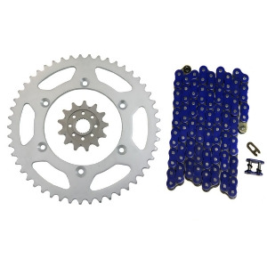 Blue 520x112 Drive Chain 13/49 Gearing Yamaha Yz250f 13T 49T Sprockets - All