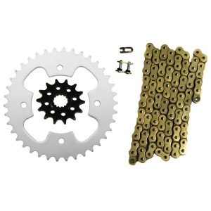 Gold 520x98 O-Ring Drive Chain 14/38 Sprockets 2008-2010 Polaris Outlaw 525 S - All