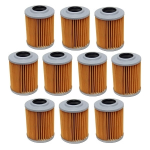 10 Pack Oil Filters Bombardier Can-Am Commander Ds650 Outlander Renegade - All
