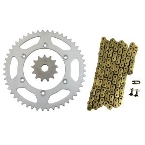 Gold 520x112 Drive Chain 13/48 Gearing Yamaha Yz125 13T 48T Sprockets - All