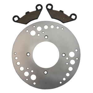 Rear Brake Rotor and Pads Polaris Outlaw 450 S 2008 - All