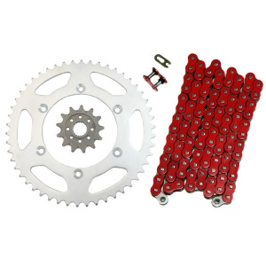 Red 520x114 Drive Chain 13/50 Gearing Yamaha Wr250f 13T 50T Sprockets - All