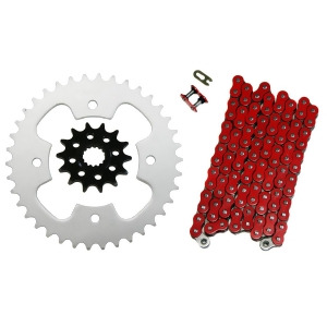 Red 520x98 O-Ring Drive Chain 14/38 Sprockets 2008-2010 Polaris Outlaw 525 S - All