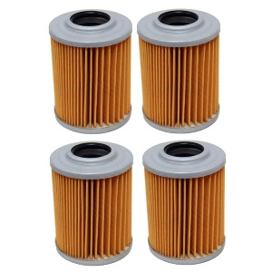 4 Pack Oil Filters Bombardier Can-Am Commander Ds650 Outlander Renegade - All