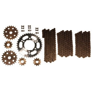 Drive Chains Sprockets Polaris Trail Boss 250 4x4 1990 1991 1992 1993 - All