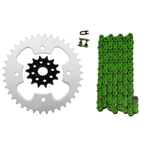 Green 520x98 O-Ring Drive Chain 14/38 Sprockets 2008-2010 Polaris Outlaw 525 S - All