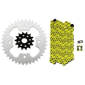 Yellow 520x98 O-Ring Drive Chain 14/38 Sprockets 2008-2010 Polaris Outlaw 525 S - All