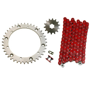 Red 520x100 O-Ring Drive Chain 14/40 Sprockets 1989-2004 Yamaha Warrior 350 - All