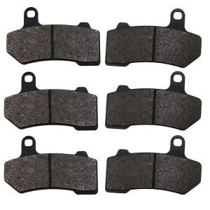 Factory Spec brand Front Rear Brake Pads Harley-Davidson Motorcycles 3x Fs-485 - All